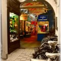 Oxford ..High Street entrance to the covered market ...