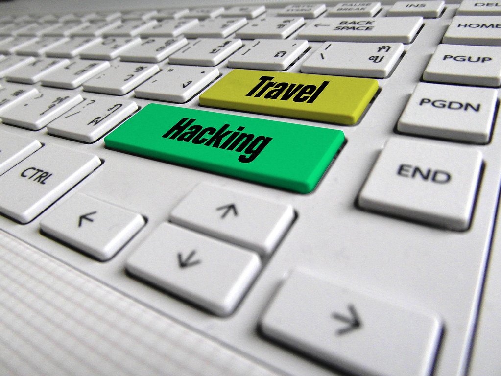 Travel Hacking Keyboard Button